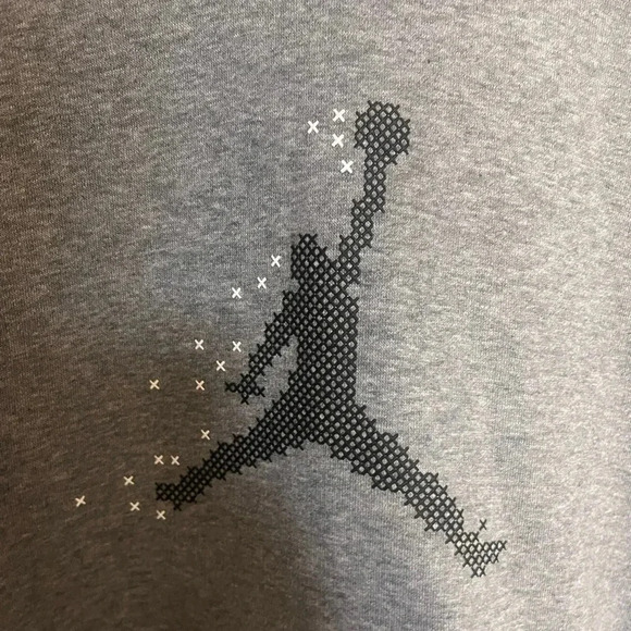 Jordan’s Graphic Light Grey Hoodie - Picture 7 of 8